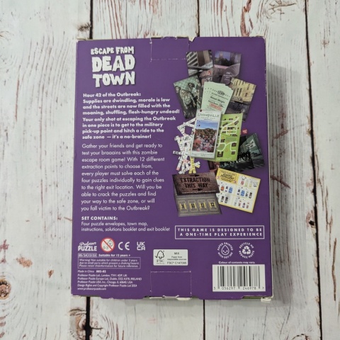 Gra Escape from Dead Town - escape room po angielsku dla młodzieży i dorosłych