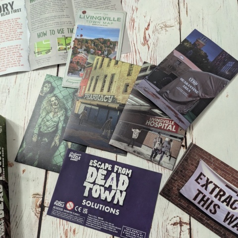 Gra Escape from Dead Town - escape room po angielsku dla młodzieży i dorosłych