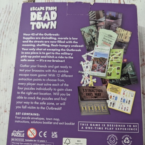 Gra Escape from Dead Town - escape room po angielsku dla młodzieży i dorosłych