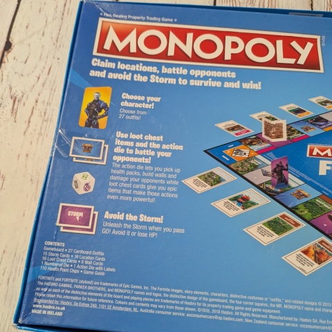 Gra Monopoly Fortnite po angielsku