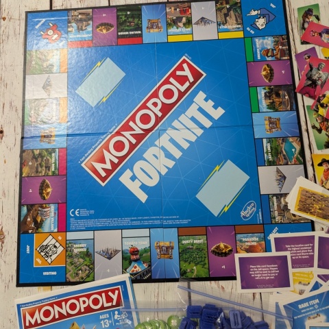 Gra Monopoly Fortnite po angielsku