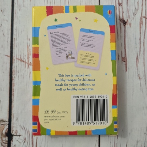 Healthy Meals for Young Children - Usborne - przepisy po angielsku na zajęcia o gotowaniu i przygotowywaniu posiłków