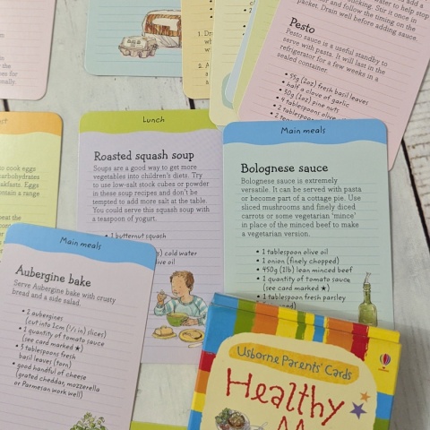 Healthy Meals for Young Children - Usborne - przepisy po angielsku na zajęcia o gotowaniu i przygotowywaniu posiłków