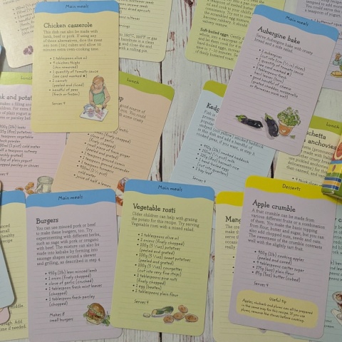 Healthy Meals for Young Children - Usborne - przepisy po angielsku na zajęcia o gotowaniu i przygotowywaniu posiłków