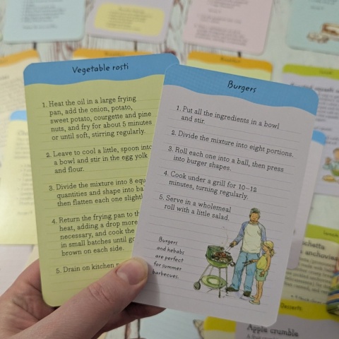 Healthy Meals for Young Children - Usborne - przepisy po angielsku na zajęcia o gotowaniu i przygotowywaniu posiłków