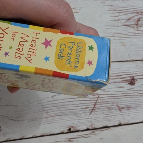 Healthy Meals for Young Children - Usborne - przepisy po angielsku na zajęcia o gotowaniu i przygotowywaniu posiłków