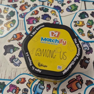Matchify - Among Us - gra na spostrzegawczość - 66 kart