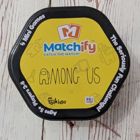 Matchify - Among Us - gra na spostrzegawczość - 66 kart