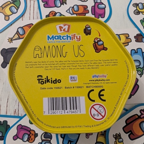 Matchify - Among Us - gra na spostrzegawczość - 66 kart