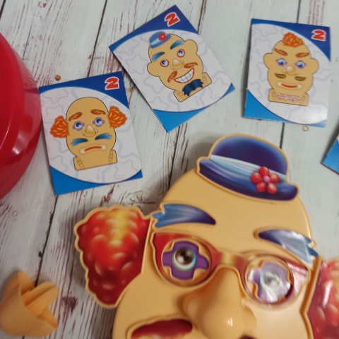 Mr Funny Face - części twarzy - gra na czas