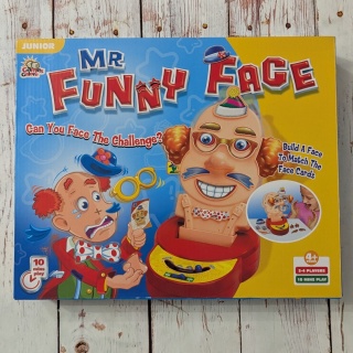 Mr Funny Face - części twarzy - gra na czas