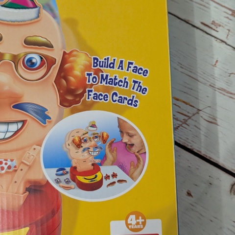 Mr Funny Face - części twarzy - gra na czas