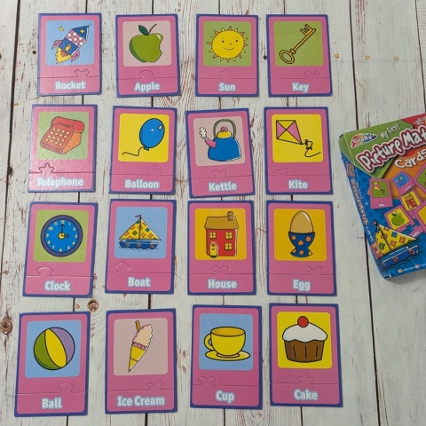 My FirstPicture Match Cards - obrazki i nazwy