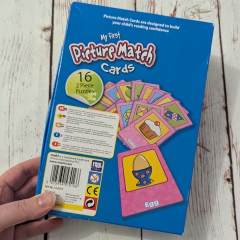 My FirstPicture Match Cards - obrazki i nazwy
