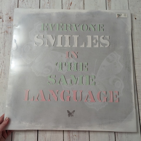 Obraz Everyone Smile In the Same Language 50x50 cm, NOWY, WYSYŁKA TYLKO KURIEREM