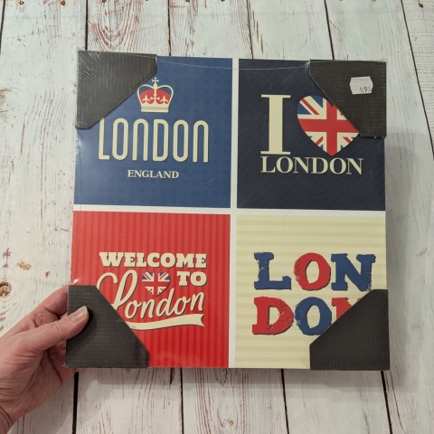 Obraz London do dekoracji 29x29 cm NOWY