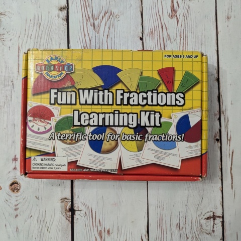 Fun with Fractions - Learning Kit - angielski zestaw do nauki z ułamkami