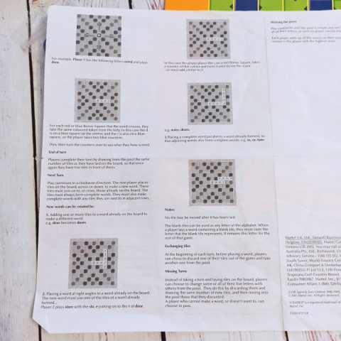Scrabble Junior English Version 2 gry w jednej