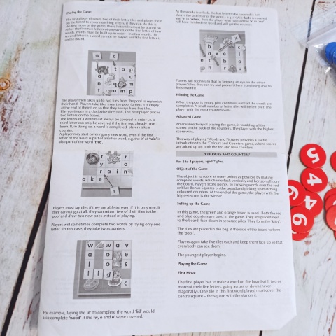 Scrabble Junior English Version 2 gry w jednej