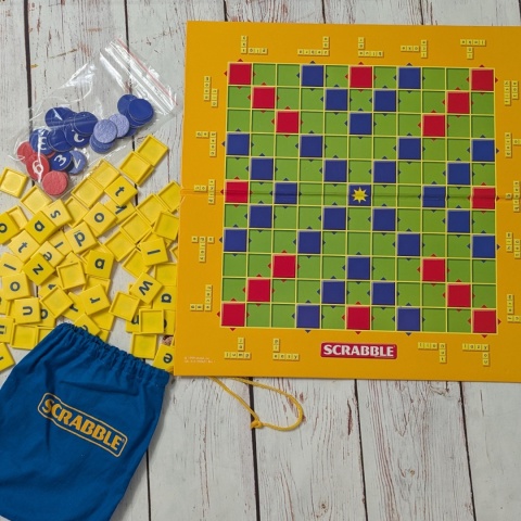 Scrabble Junior English Version 2 gry w jednej