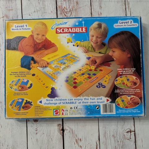 Scrabble Junior English Version 2 gry w jednej