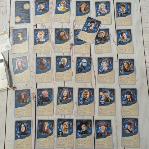 TOP TRUMPS - Harry Potter - 30 Witches and Wizard - W ŚRODKU NOWE