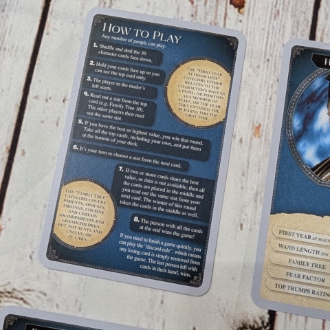 TOP TRUMPS - Harry Potter - 30 Witches and Wizard - W ŚRODKU NOWE