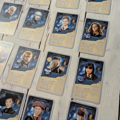 TOP TRUMPS - Harry Potter - 30 Witches and Wizard - W ŚRODKU NOWE