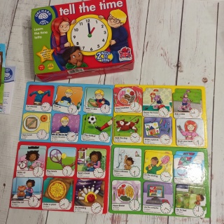 Tell the time Orchard Toys 2 ways to play