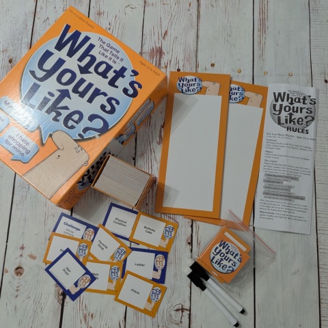 WHAT'S YOURS LIKE - super gra na speaking