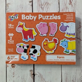 Baby Puzzles FARM - 12 elementów