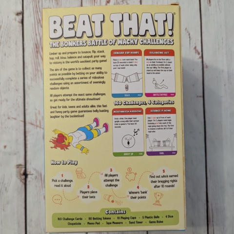 Beat That! – The Bonkers Battle of Wacky Challenges - gra z wyzwaniami