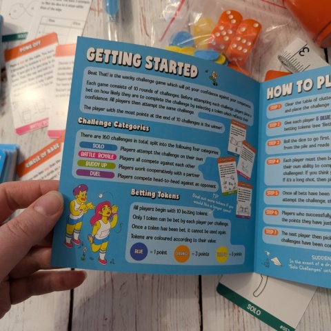 Beat That! – The Bonkers Battle of Wacky Challenges - gra z wyzwaniami