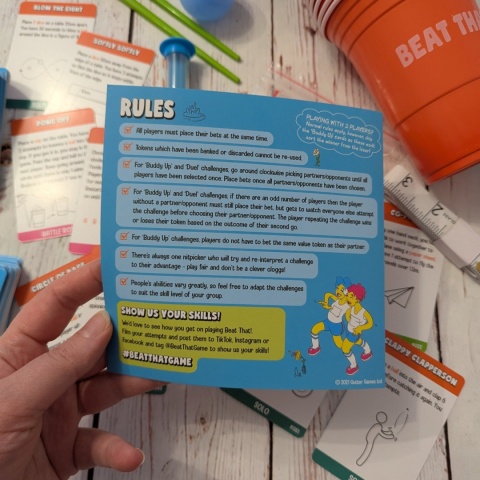 Beat That! – The Bonkers Battle of Wacky Challenges - gra z wyzwaniami