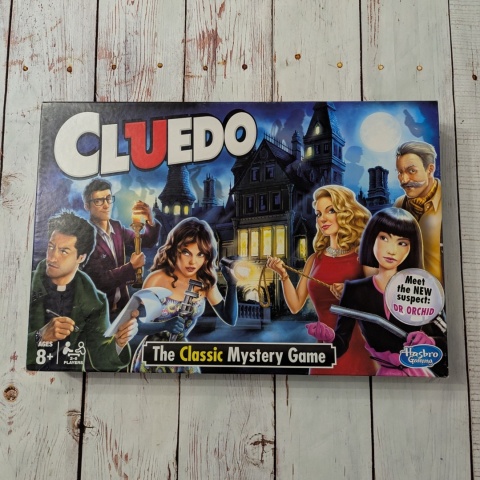 CLUEDO - The Classic Mystery Game - New Suspect Dr Orchid - gra detektywistyczna po angielsku