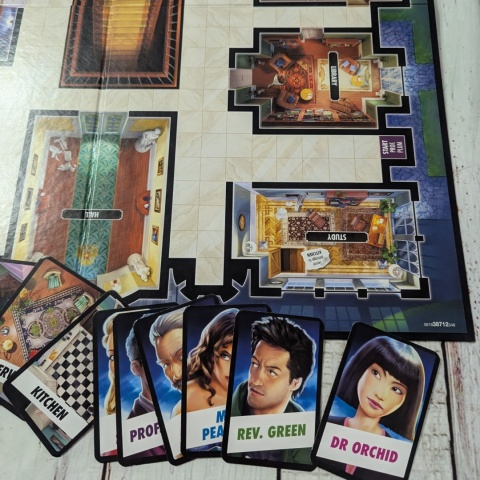 CLUEDO - The Classic Mystery Game - New Suspect Dr Orchid - gra detektywistyczna po angielsku