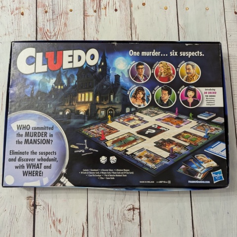 CLUEDO - The Classic Mystery Game - New Suspect Dr Orchid - gra detektywistyczna po angielsku