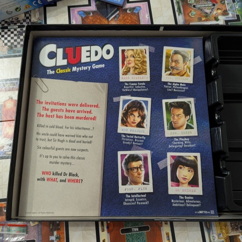 CLUEDO - The Classic Mystery Game - New Suspect Dr Orchid - gra detektywistyczna po angielsku