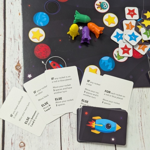 Cosmic Coding - gra podstawy programowania, kodowania dla dzieci - English Version