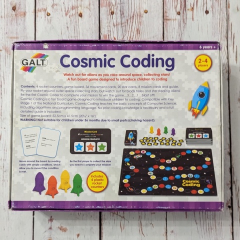 Cosmic Coding - gra podstawy programowania, kodowania dla dzieci - English Version