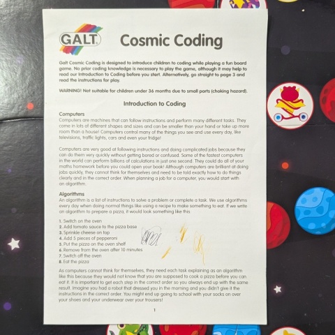 Cosmic Coding - gra podstawy programowania, kodowania dla dzieci - English Version