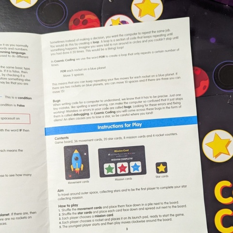 Cosmic Coding - gra podstawy programowania, kodowania dla dzieci - English Version