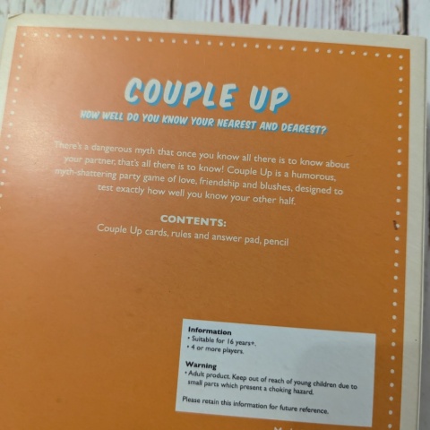 Couple Up! - How Well Do You Know Your Nearest and Dearest? -gra karciana