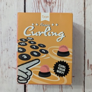 Finger Curling - mini gra z planszą do curlingu