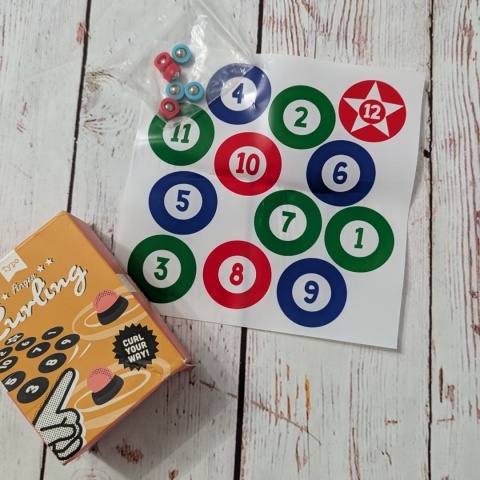 Finger Curling - mini gra z planszą do curlingu