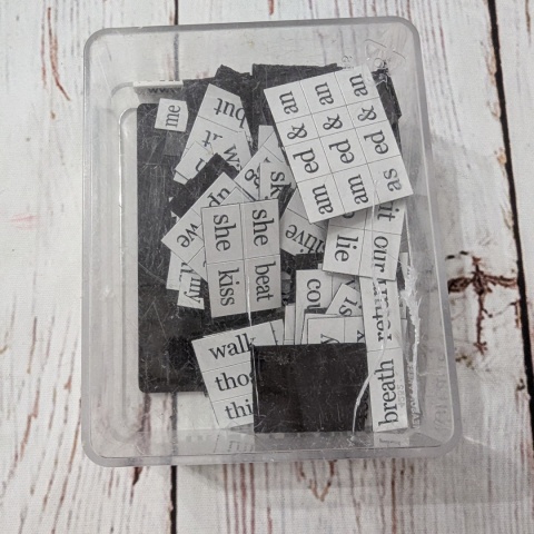 Fridge Poetry - Magnetic Words - Erotic Kit +18 - słownictwo po angielsku dla dorosłych