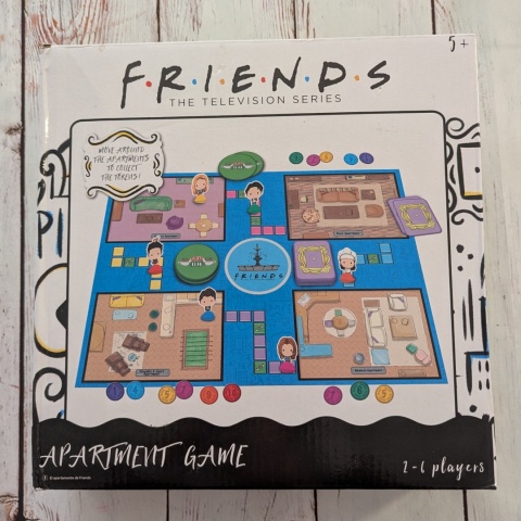 Friends: Apartment Game – gra planszowa po angielsku dla fanów serialu „Przyjaciele”