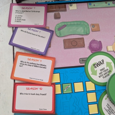 Friends: Apartment Game – gra planszowa po angielsku dla fanów serialu „Przyjaciele”