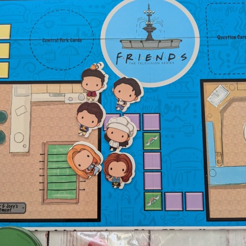 Friends: Apartment Game – gra planszowa po angielsku dla fanów serialu „Przyjaciele”
