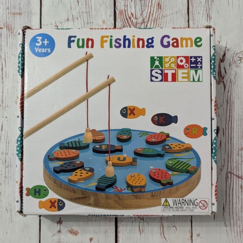 Fun Fishing Game 2in1 - Zestaw do łowienia rybek z wędkami i kotkiem na magnes